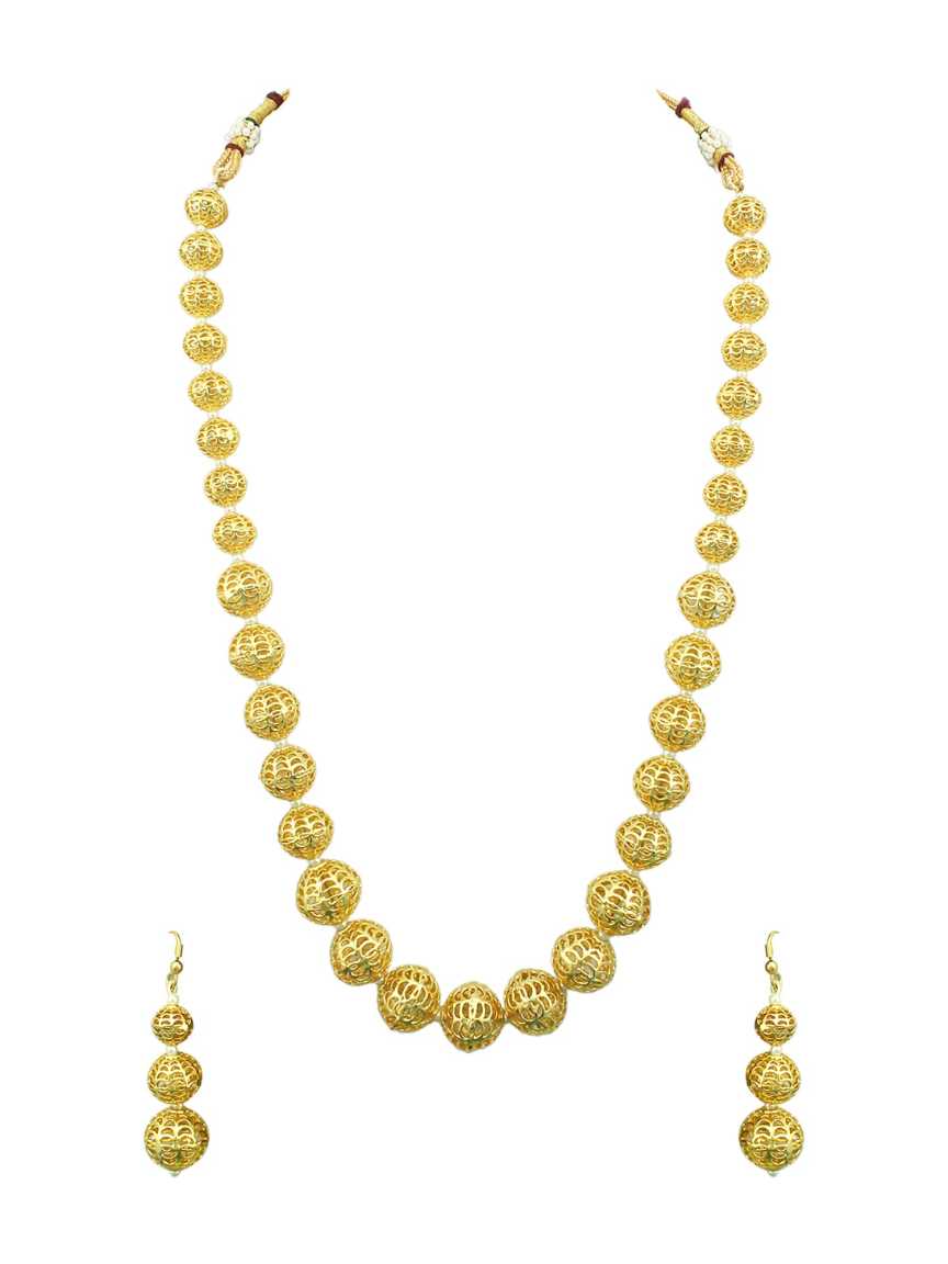 MALA SET in CHECKERED POLKI Style | Design - 16712