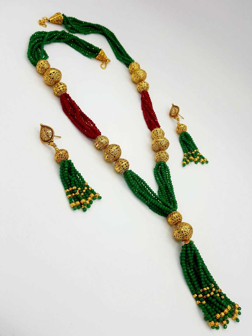 checkered_polki-mala_earrings-MECK17496GNRDHG