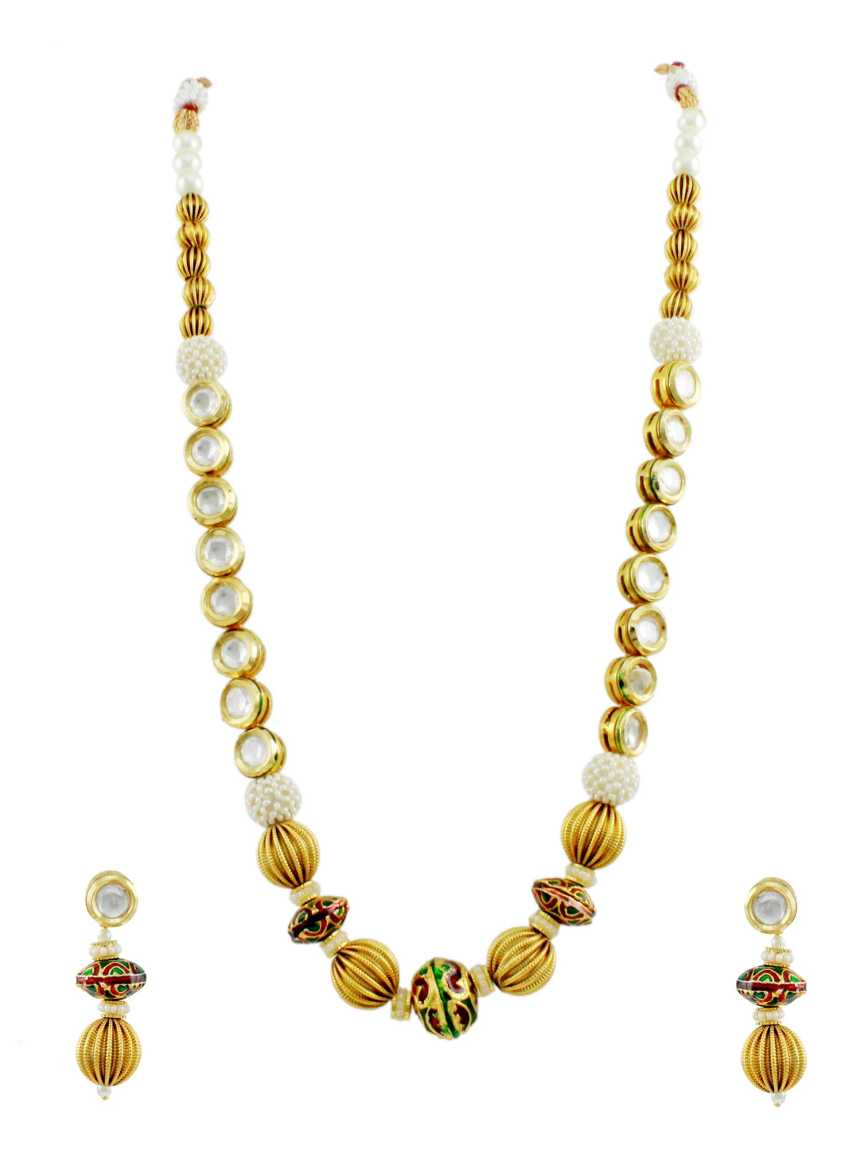MALA SET in MEENAKARI Style | Design - 10954