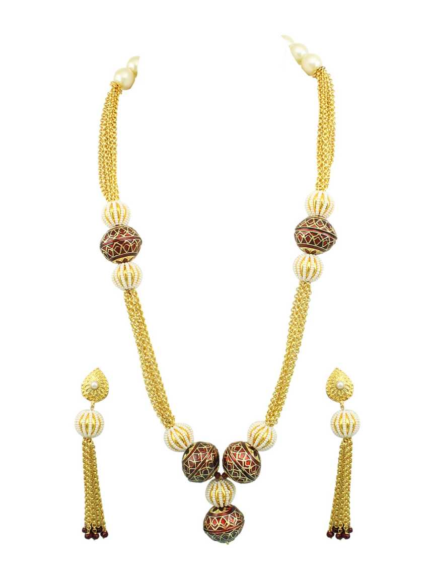 MALA SET in MEENAKARI Style | Design - 16620