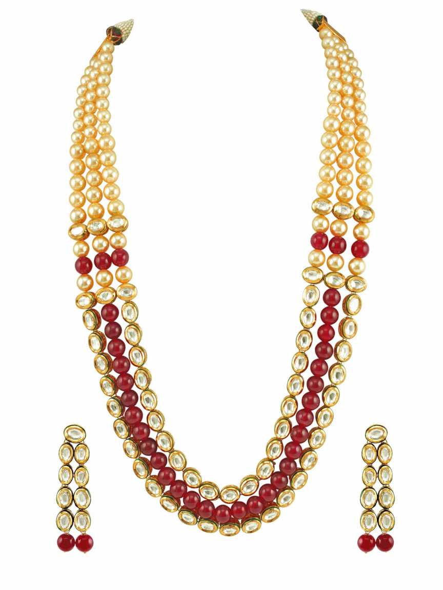 MALA SET in VILANDI KUNDAN Style | Design - 15009