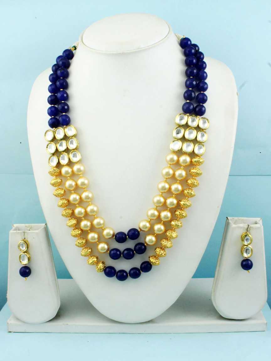 MALA SET in VILANDI KUNDAN Style | Design - 16244