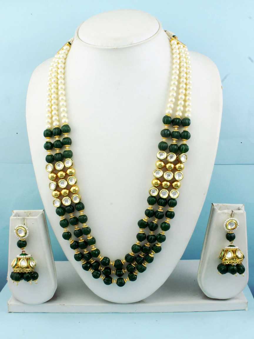 MALA SET in VILANDI KUNDAN Style | Design - 16245