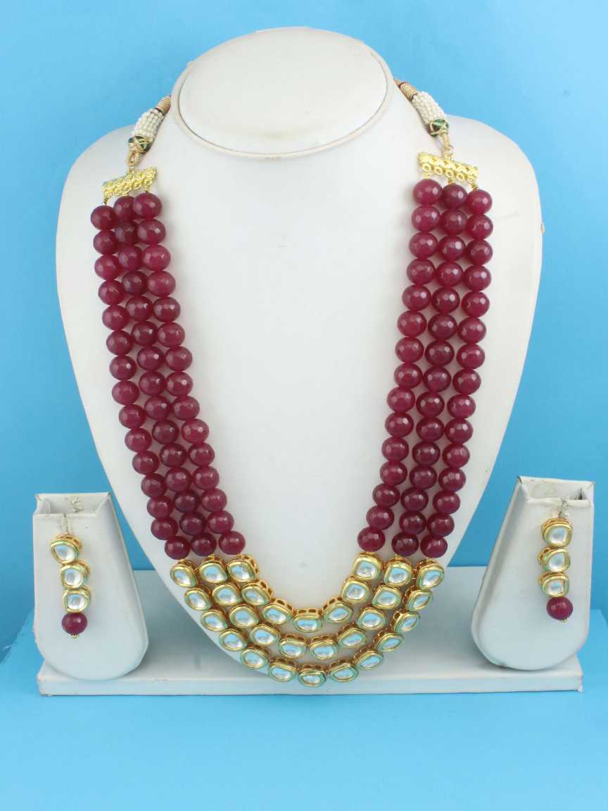 MALA SET in VILANDI KUNDAN Style | Design - 16485