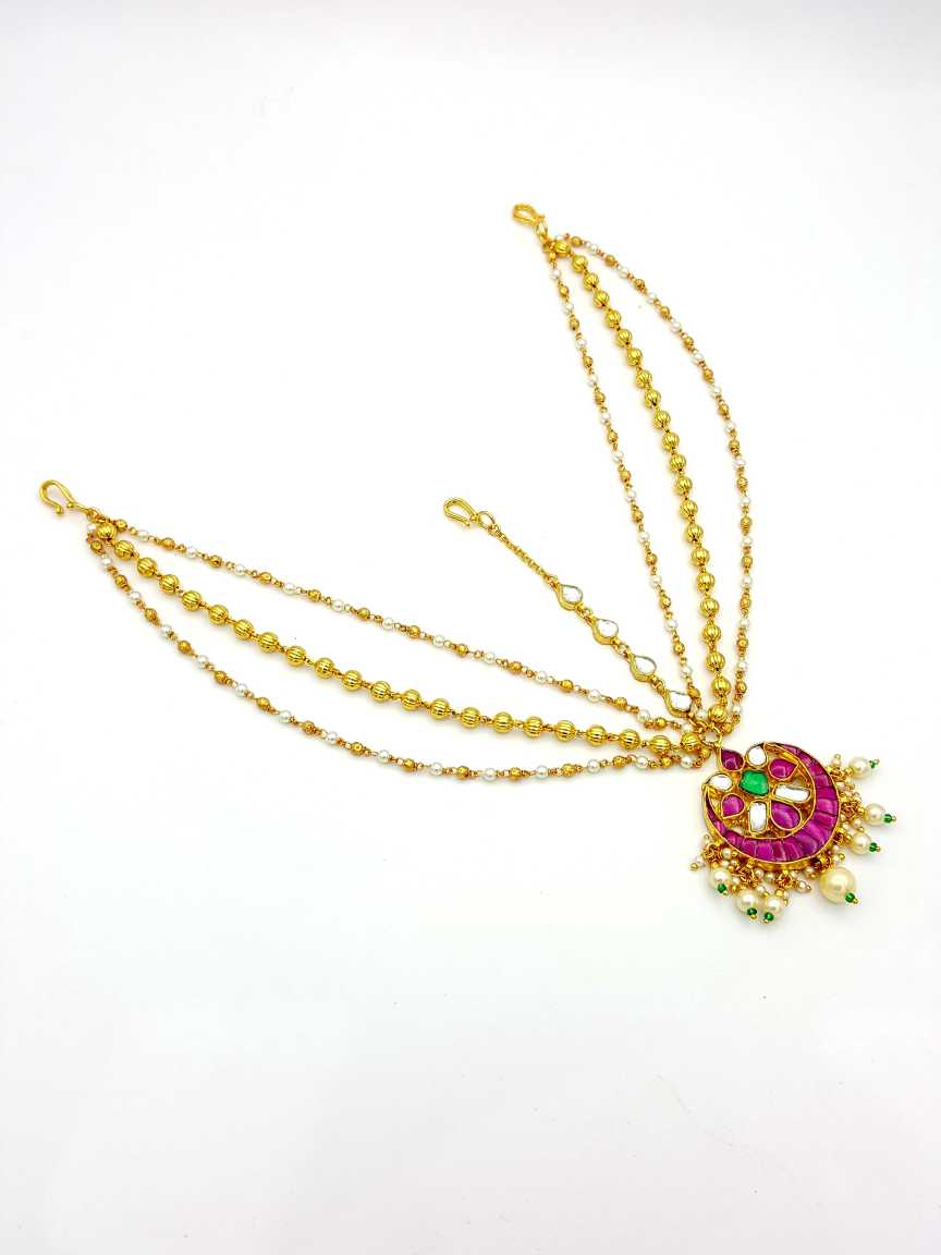 MATHA PATTI DAMINI in JADAU KUNDAN Style | Design - 17855