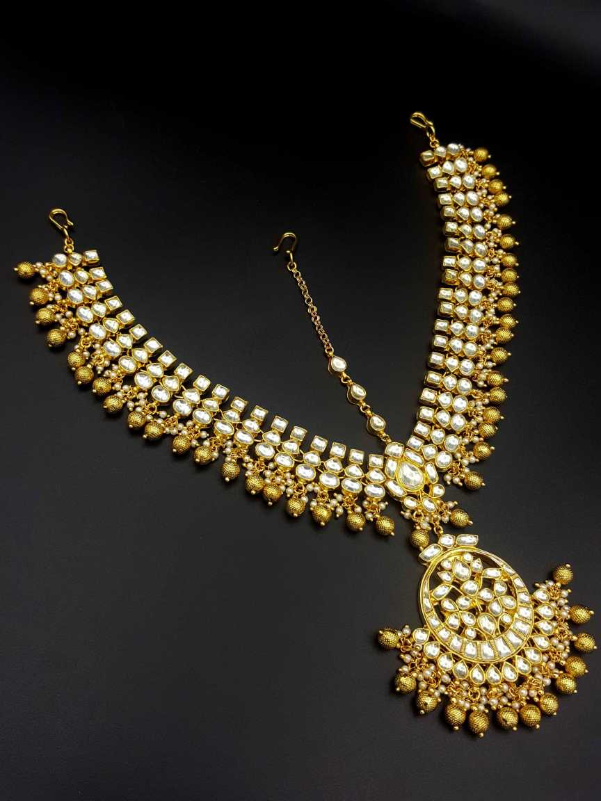 MATHA PATTI DAMINI in JADAU KUNDAN Style | Design - 18609