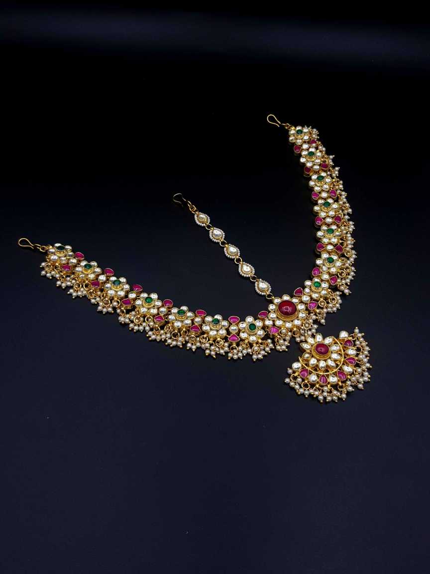 MATHA PATTI DAMINI in JADAU KUNDAN Style | Design - 19549