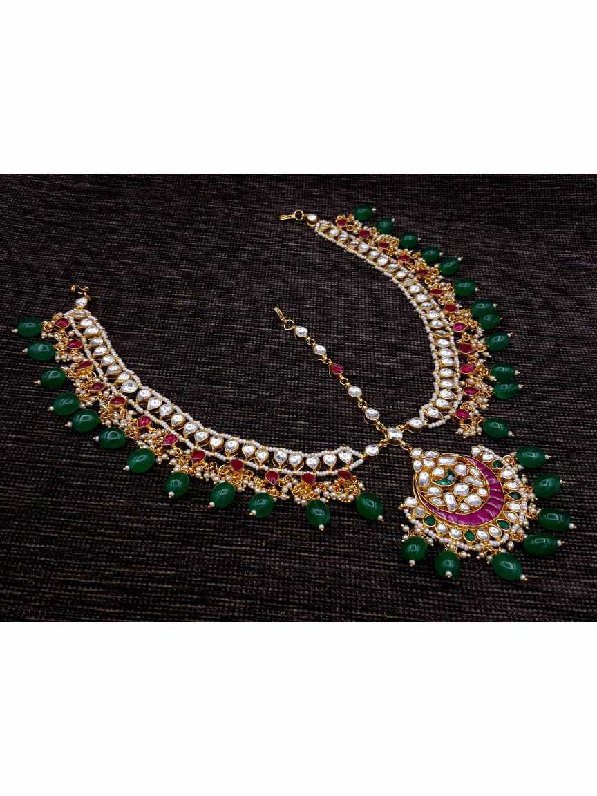 MATHA PATTI DAMINI in JADAU KUNDAN Style | Design - 20077