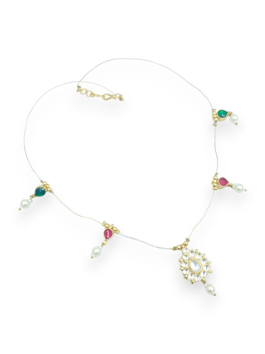 kundan-necklace-NCKU23556CLREHG