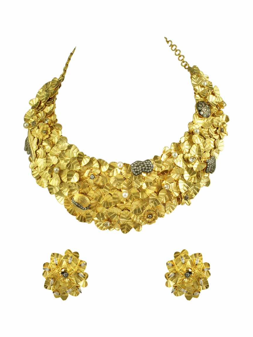 NECKLACE EARRING in BOUTIQUE Style | Design - 15206