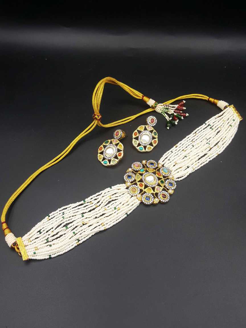 NECKLACE EARRING in BOUTIQUE Style | Design - 20903