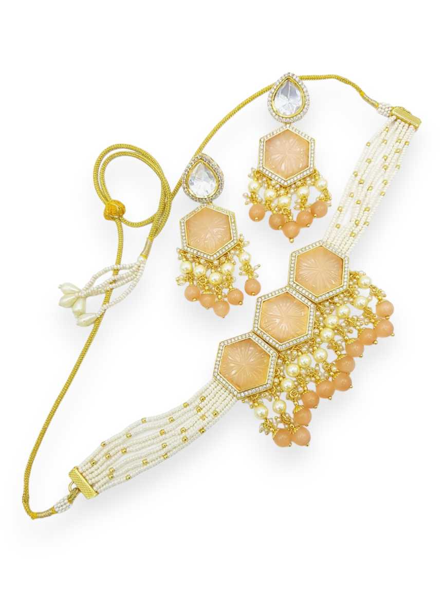 NECKLACE EARRING in BOUTIQUE Style | Design - 21555