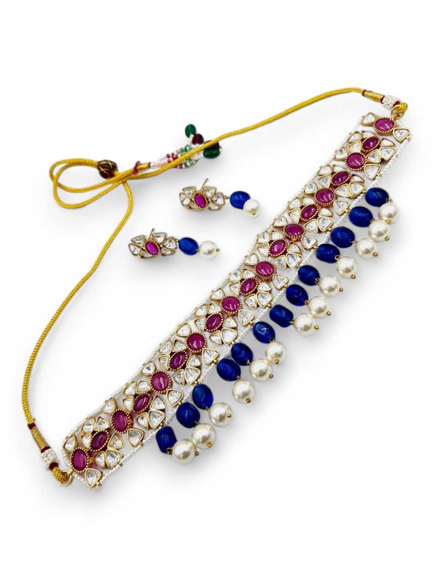 NECKLACE EARRING in BOUTIQUE Style | Design - 22450