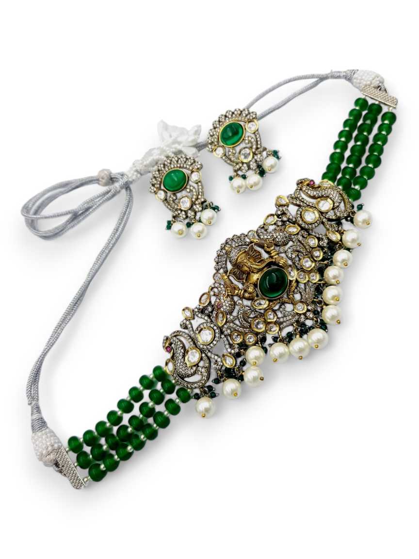 NECKLACE EARRING in BOUTIQUE Style | Design - 22452
