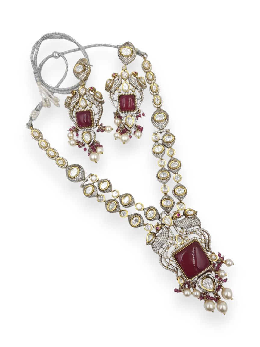 NECKLACE EARRING IN BOUTIQUE STYLE | DESIGN - 22636