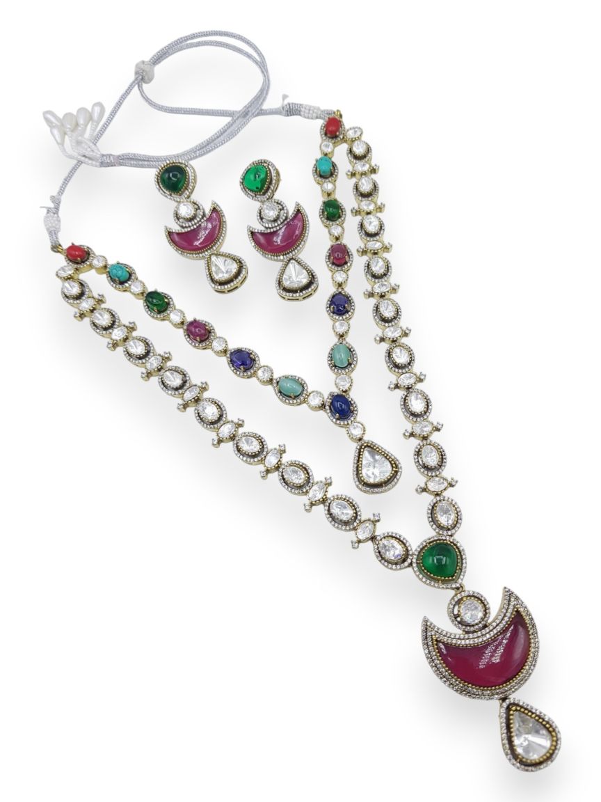 NECKLACE EARRING IN BOUTIQUE STYLE | DESIGN - 23311
