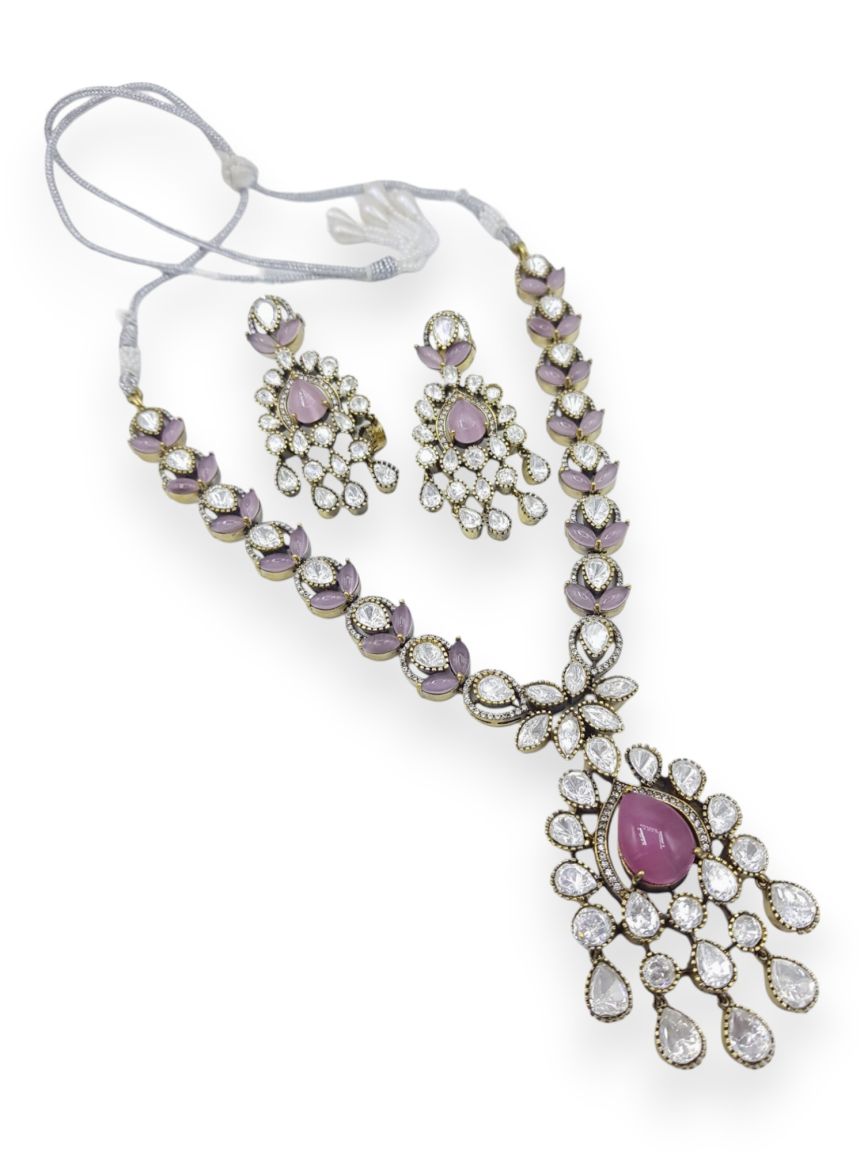 NECKLACE EARRING IN BOUTIQUE STYLE | DESIGN - 23314