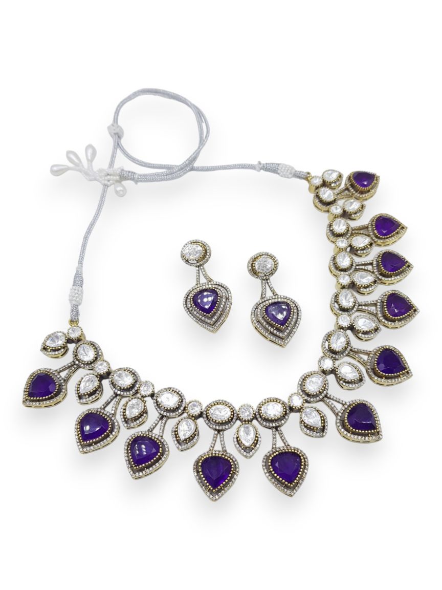 NECKLACE EARRING IN BOUTIQUE STYLE | DESIGN - 23315