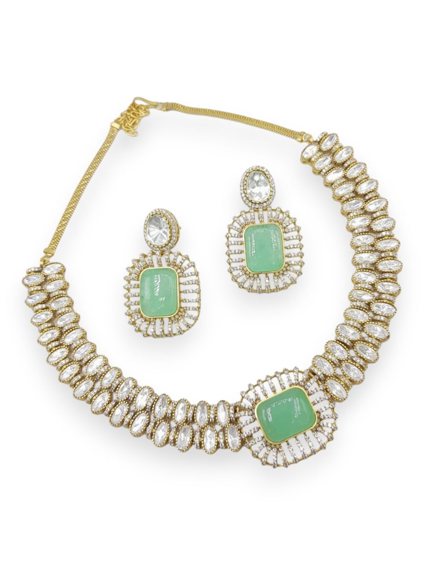 NECKLACE EARRING IN BOUTIQUE STYLE | DESIGN - 23323