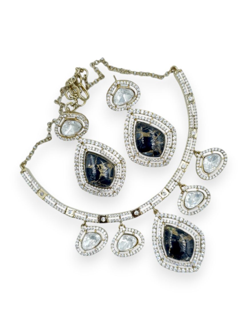 boutique-necklace_earring-NLBQ23357BKDG
