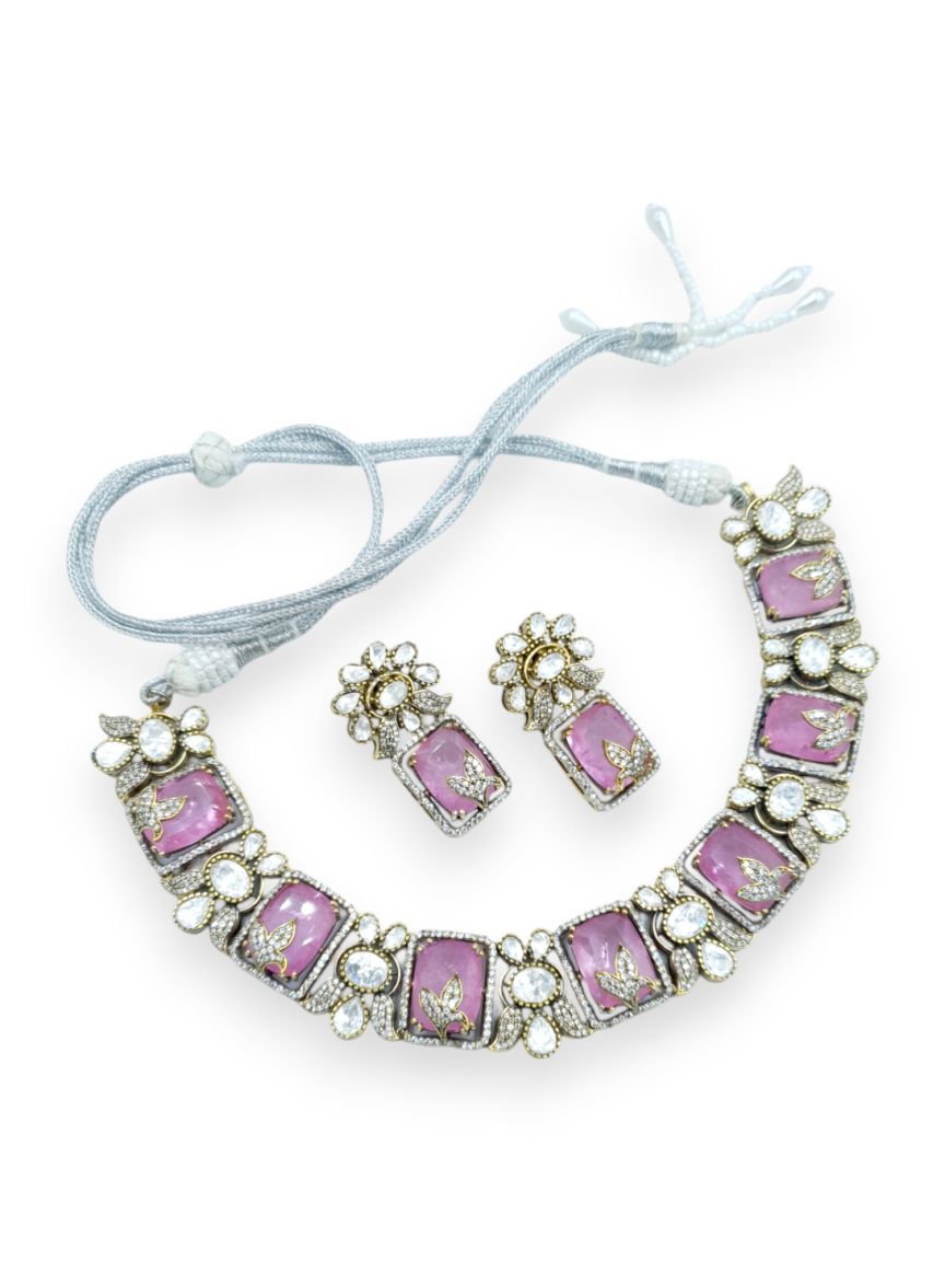 boutique-necklace_earring-NLBQ23517PKDG
