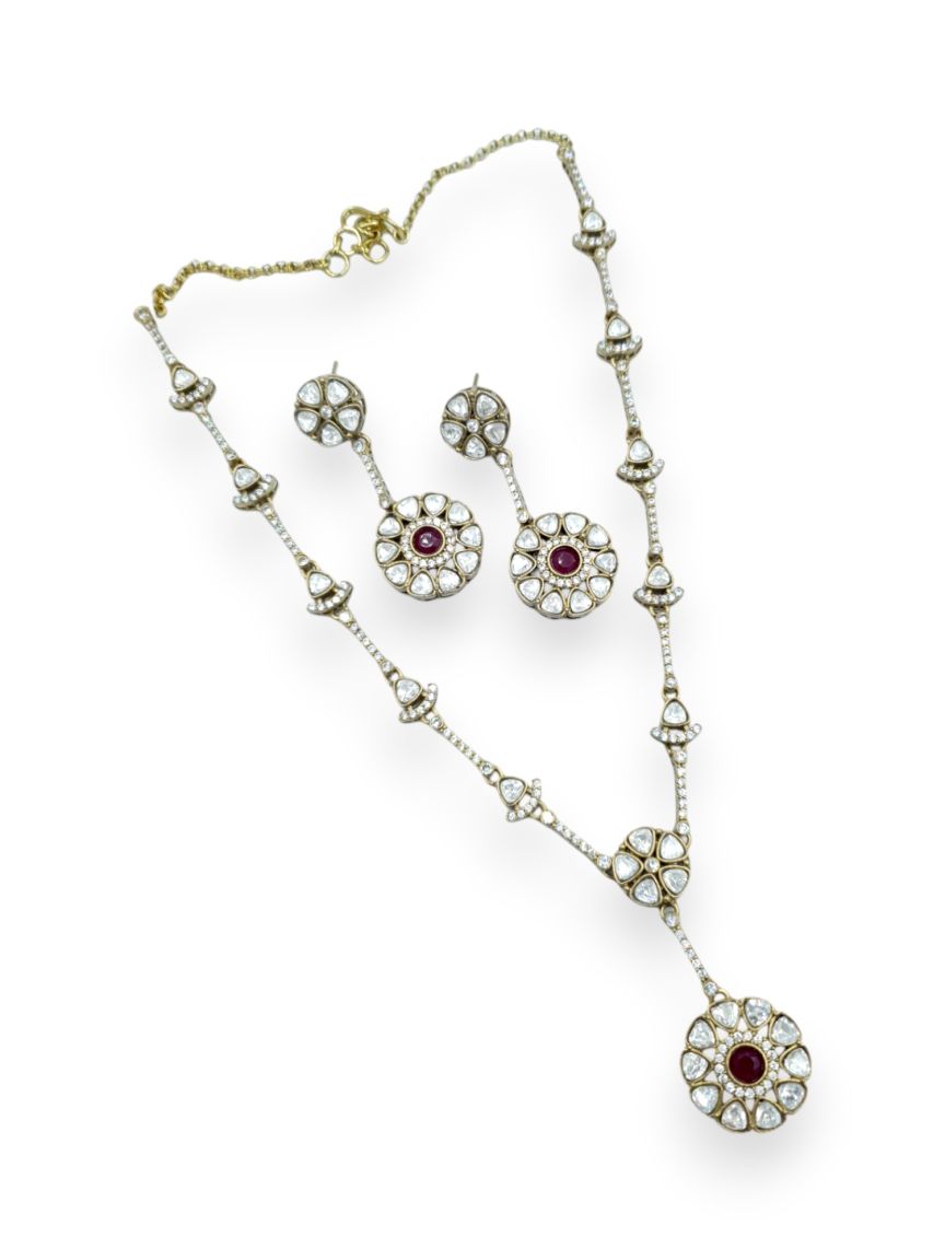 NECKLACE EARRING IN BOUTIQUE STYLE | DESIGN - 23529