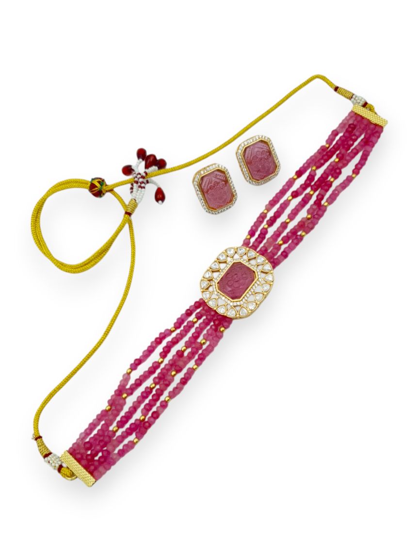 NECKLACE EARRING IN BOUTIQUE STYLE | DESIGN - 23684