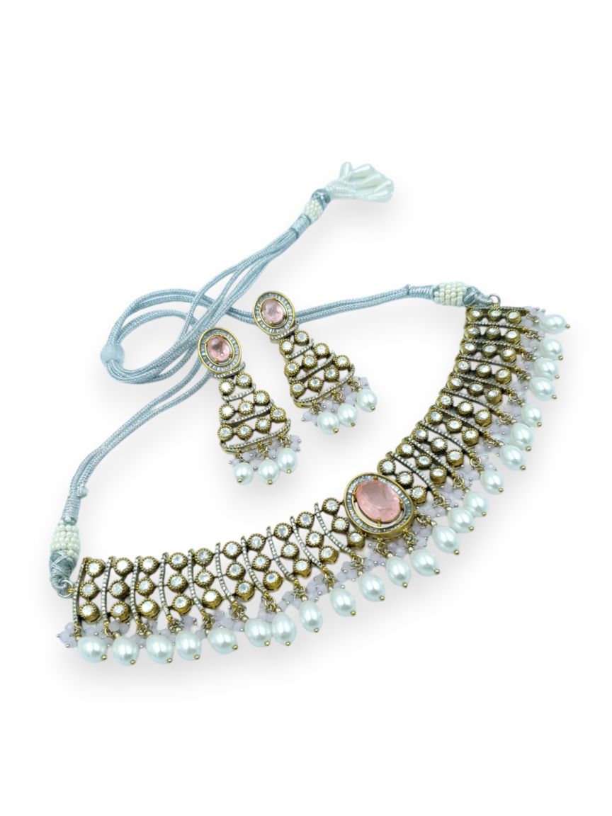 NECKLACE EARRING IN BOUTIQUE STYLE | DESIGN - 23823