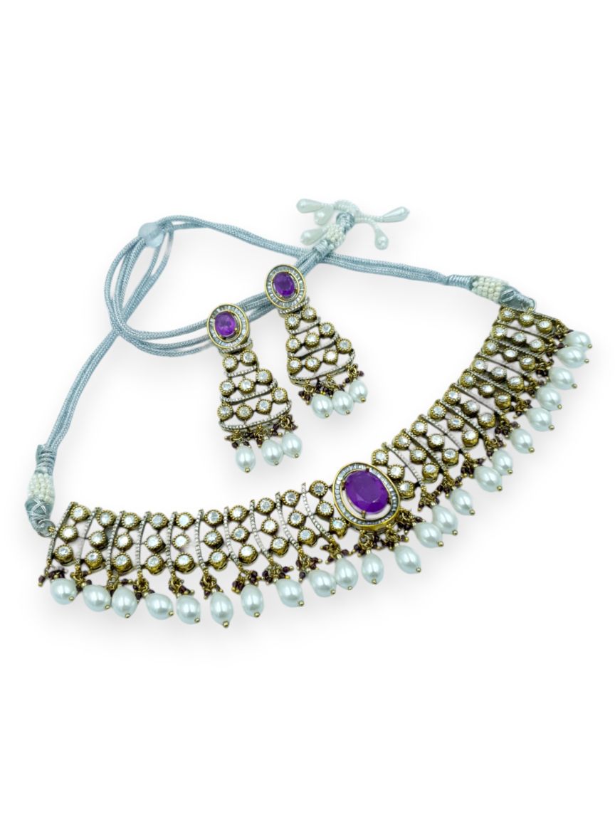 boutique-necklace_earring-NLBQ23823PRDG