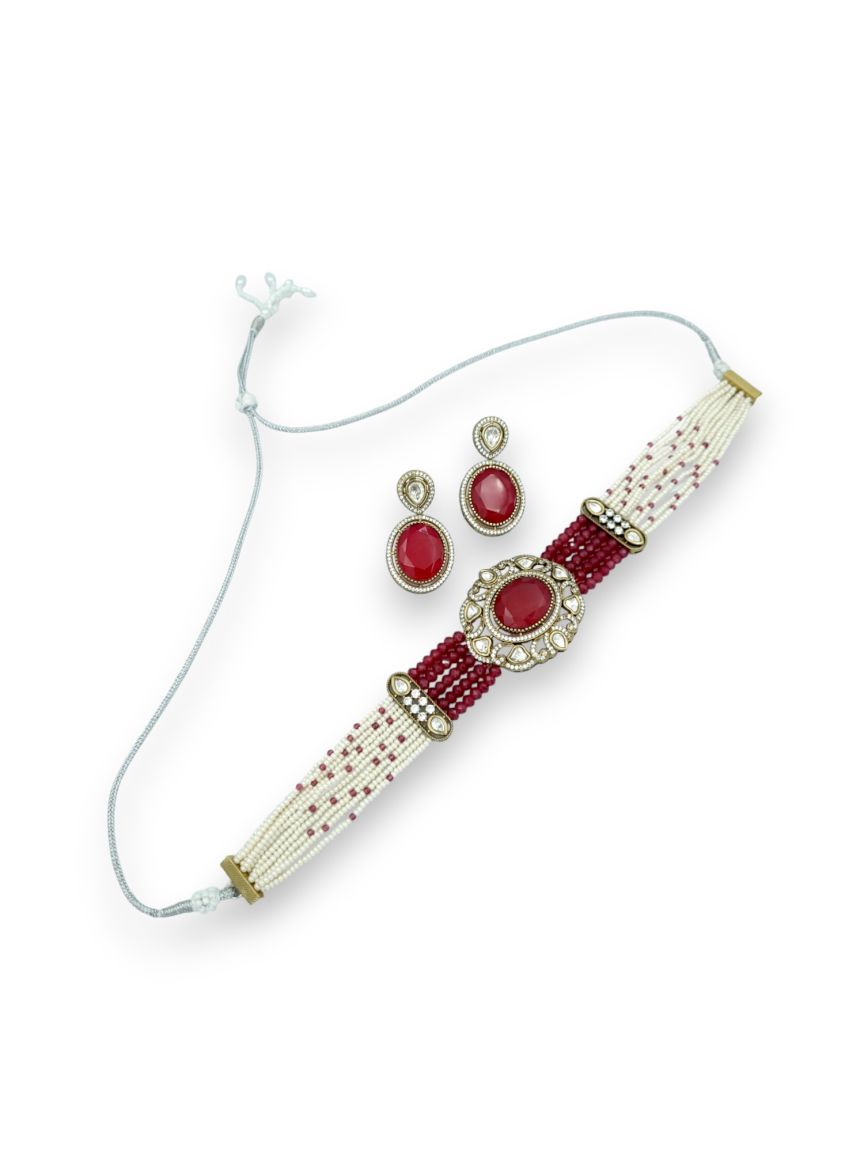 boutique-necklace_earring-NLBQ24305MRDG