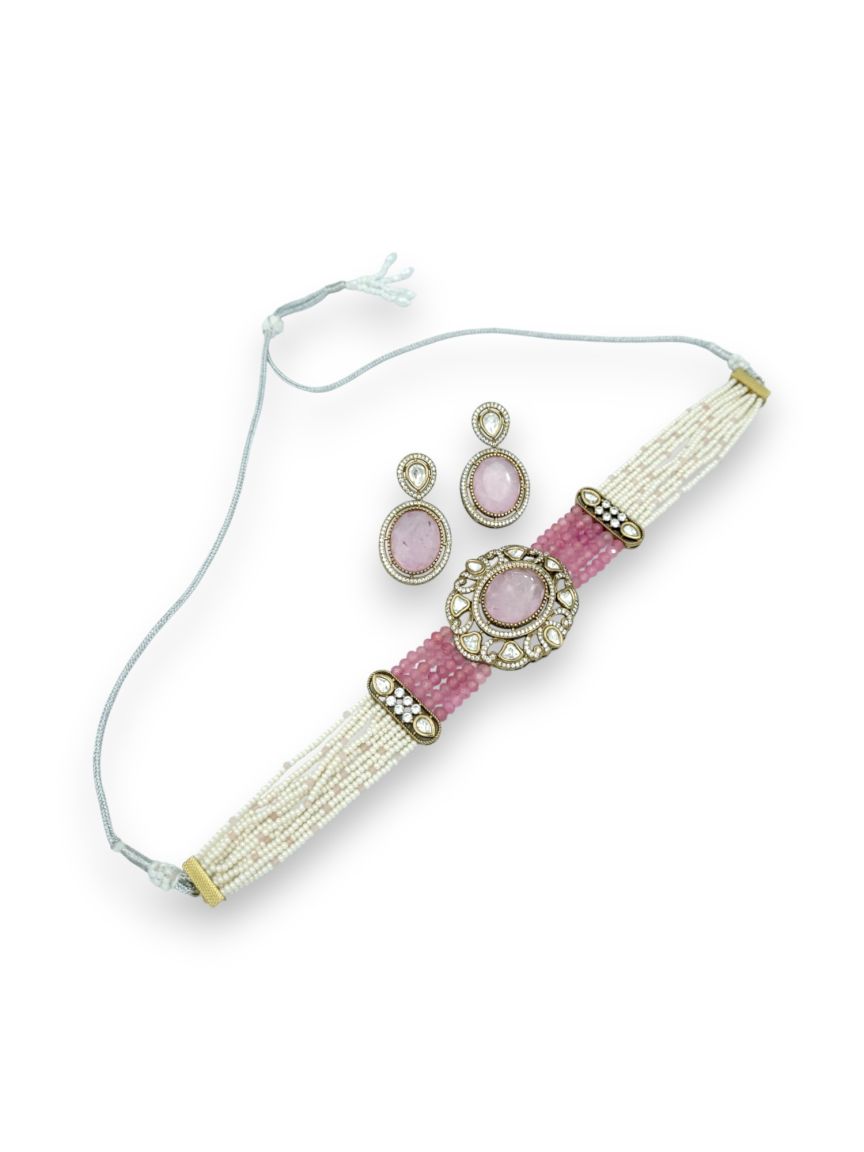 NECKLACE EARRING IN BOUTIQUE STYLE | DESIGN - 24305