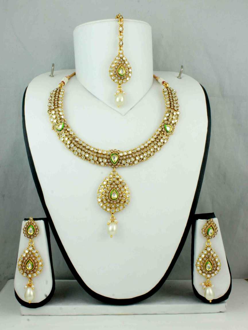 checkered_polki-necklace_earring-NLCK10682PLHG