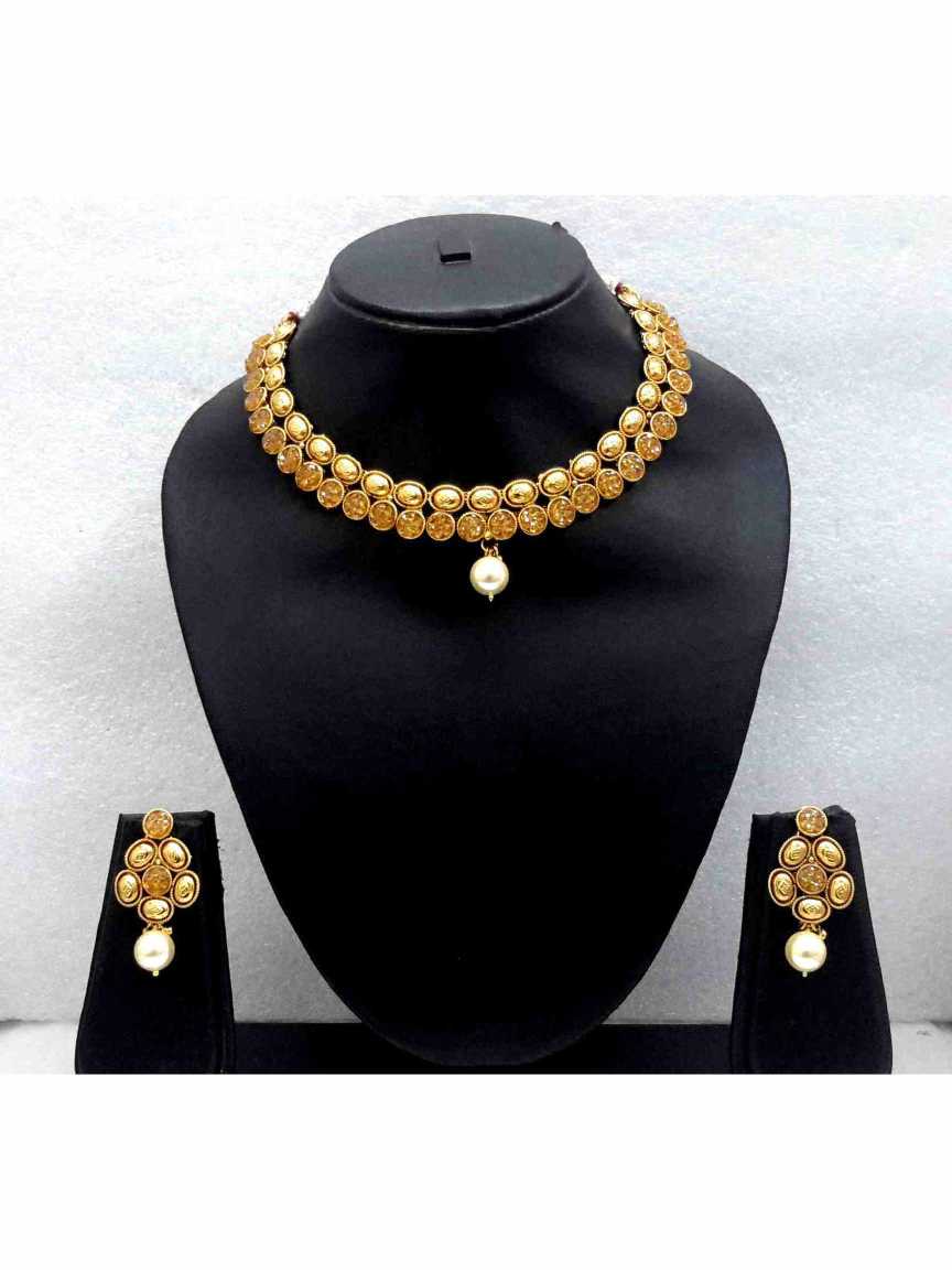 checkered_polki-necklace_earring-NLCK13125CPHG