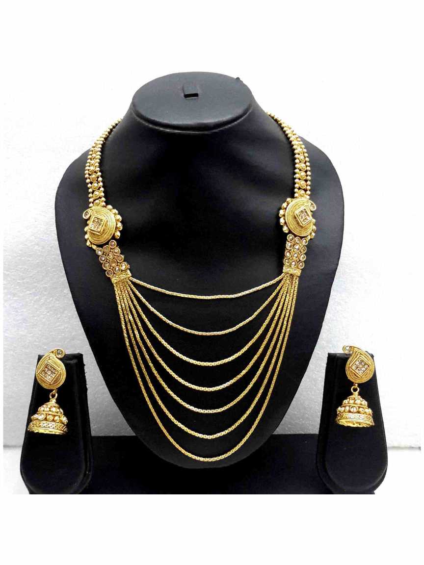 checkered_polki-necklace_earring-NLCK13197CPHG