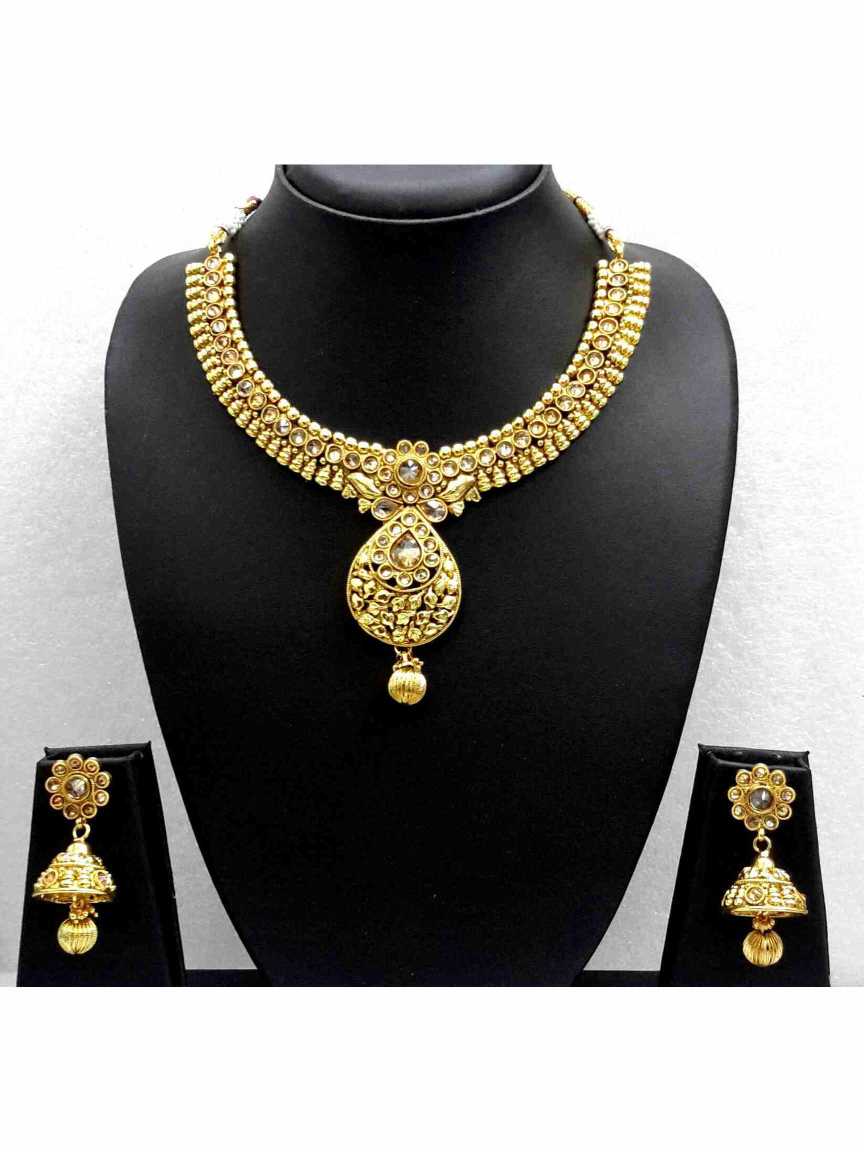 checkered_polki-necklace_earring-NLCK13543CPHG
