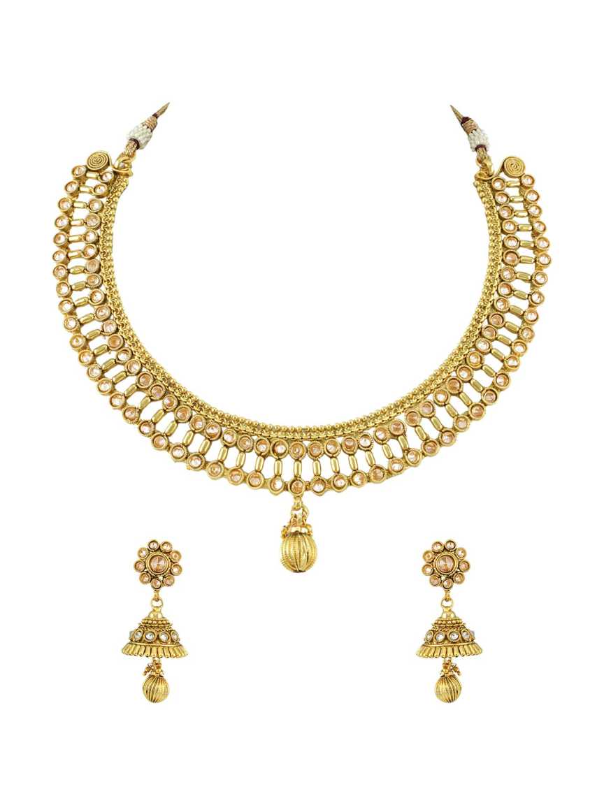 checkered_polki-necklace_earring-NLCK13587CPHG