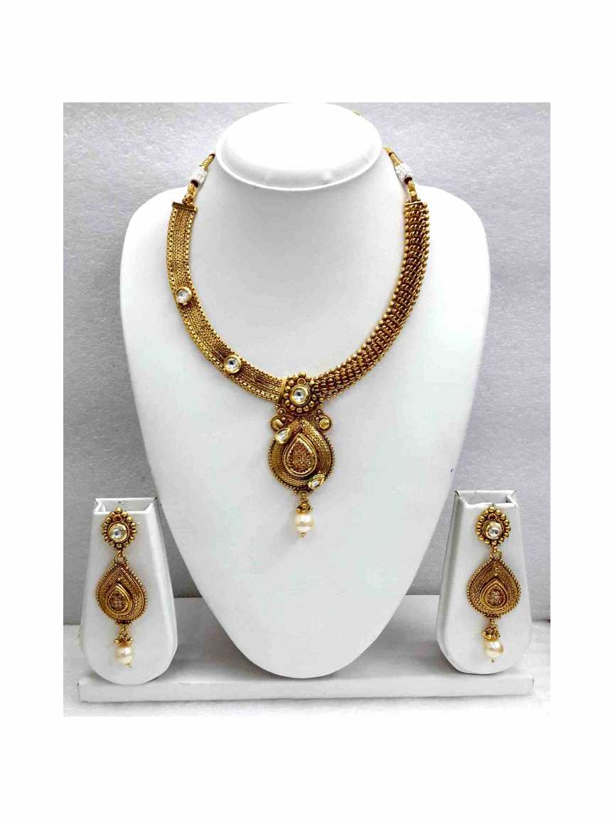 checkered_polki-necklace_earring-NLCK13690CPHG