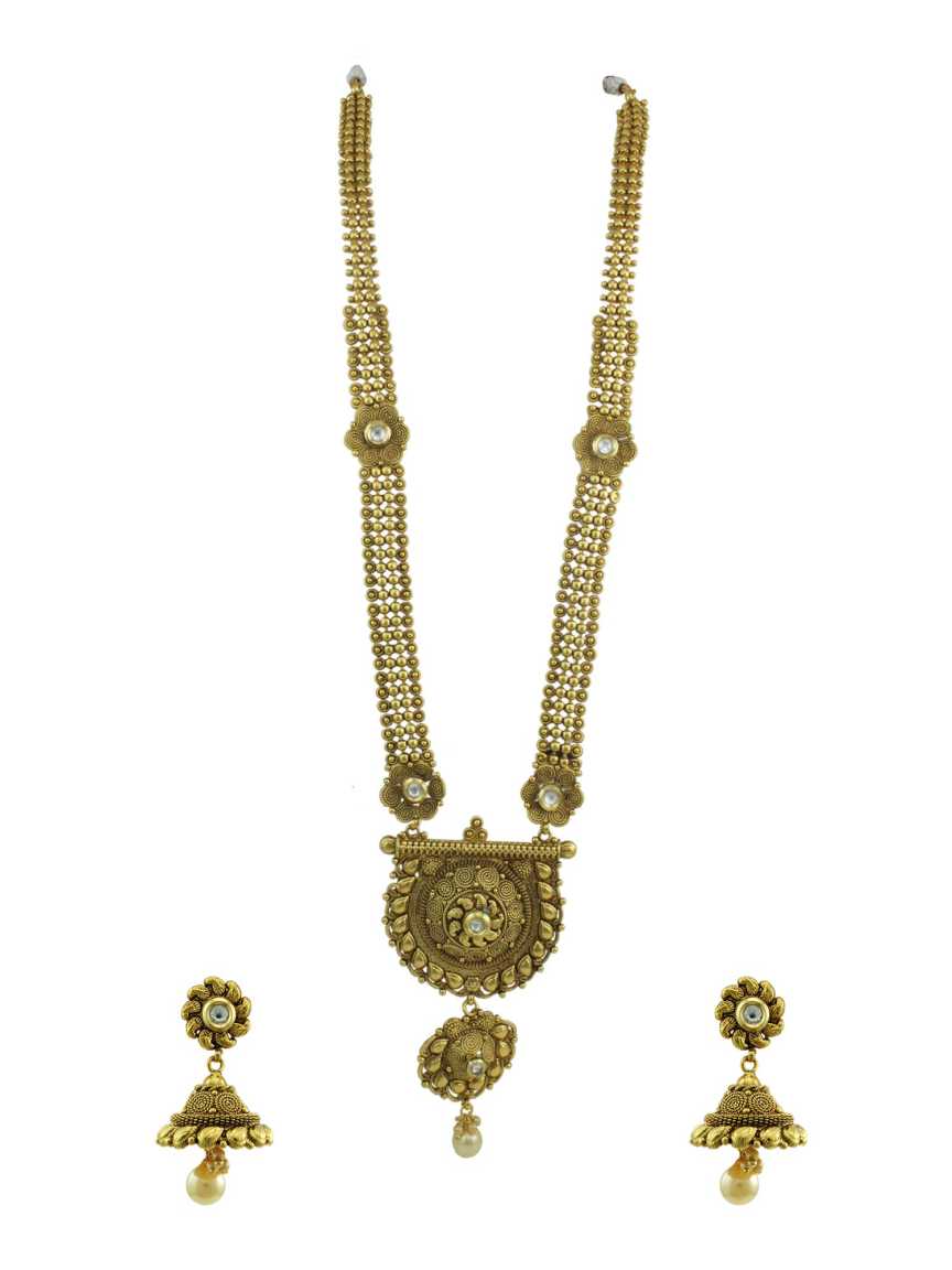 checkered_polki-necklace_earring-NLCK13916CPHG