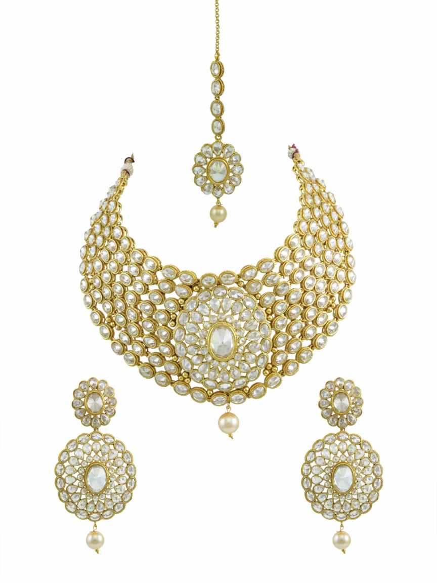 checkered_polki-necklace_earring-NLCK14593CLHG