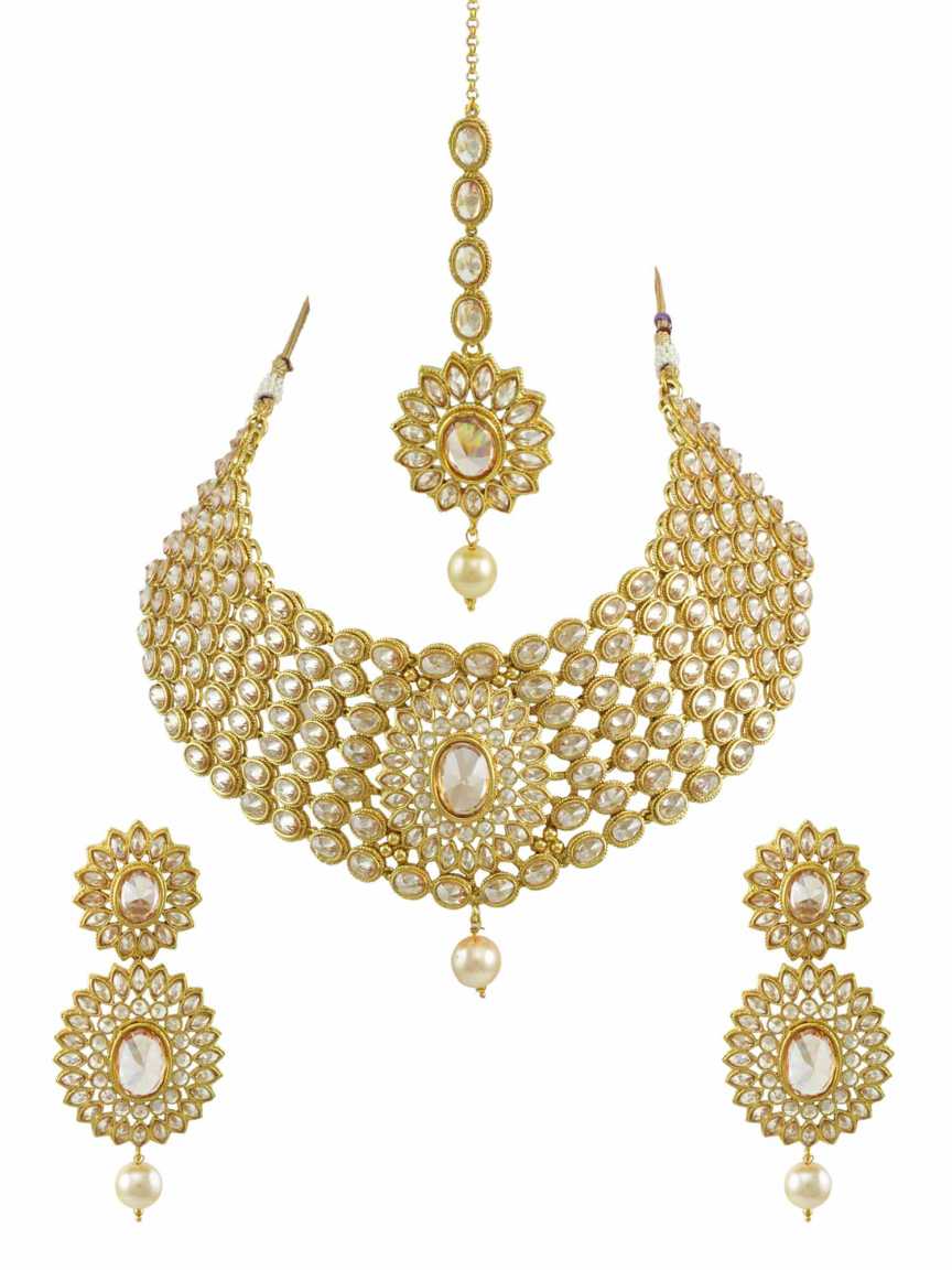 checkered_polki-necklace_earring-NLCK14594CPHG