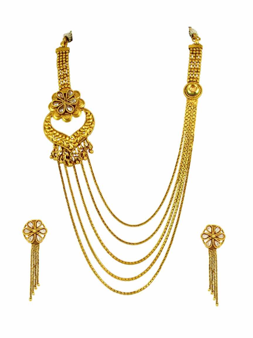 checkered_polki-necklace_earring-NLCK14609CPHG