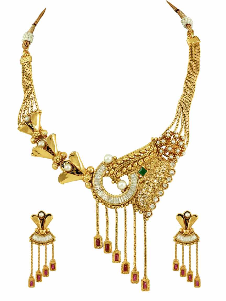 checkered_polki-necklace_earring-NLCK15049EYHG