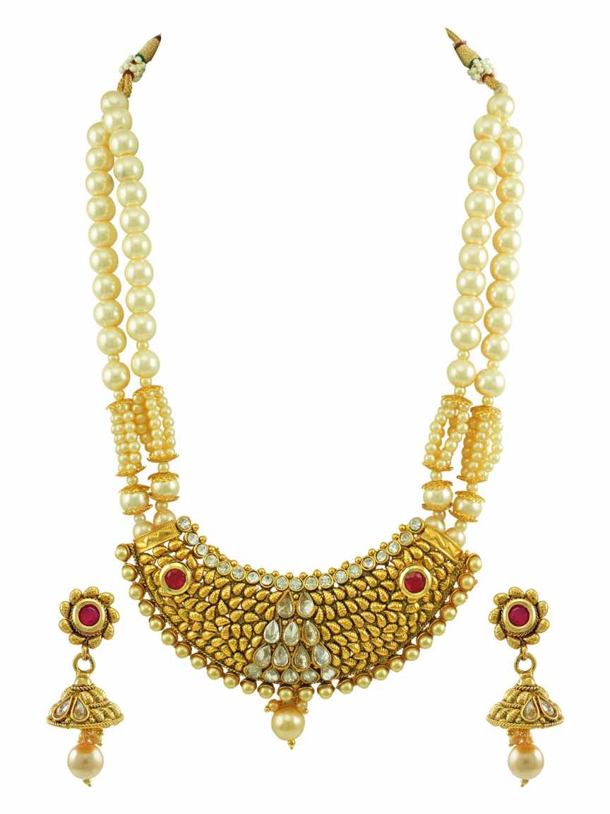 checkered_polki-necklace_earring-NLCK15076RNHG