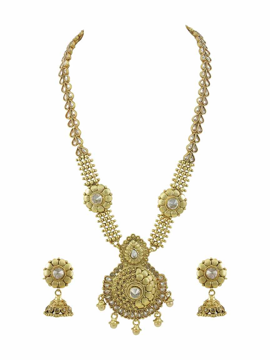 checkered_polki-necklace_earring-NLCK15230CPHG