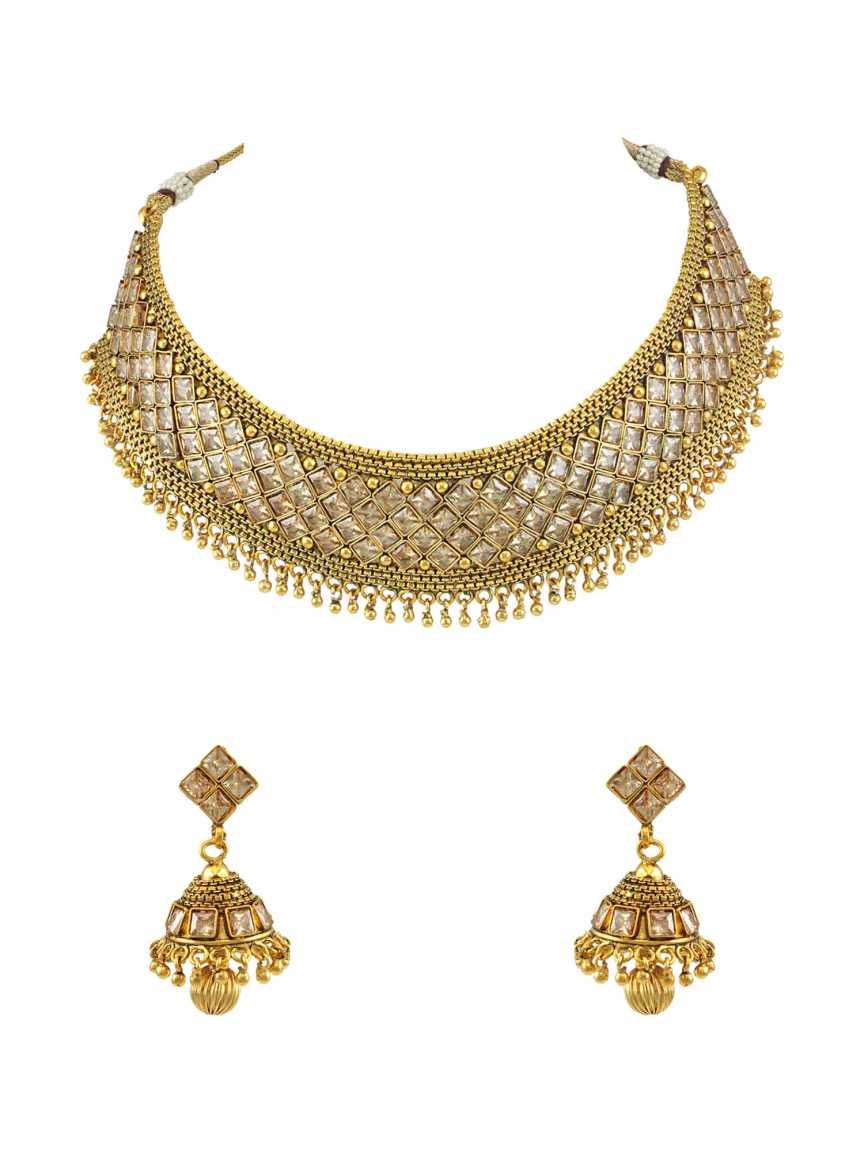 checkered_polki-necklace_earring-NLCK15261CPHG