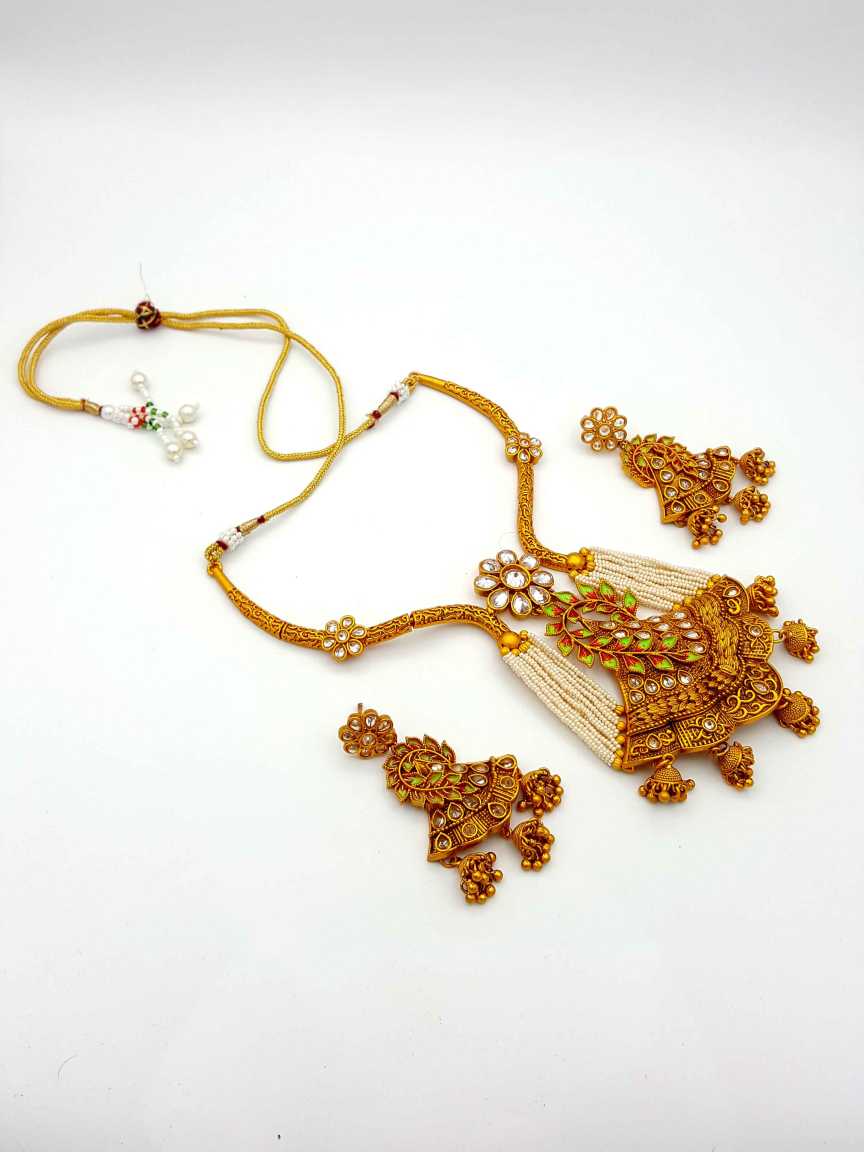 checkered_polki-necklace_earring-NLCK16778PDRNHG