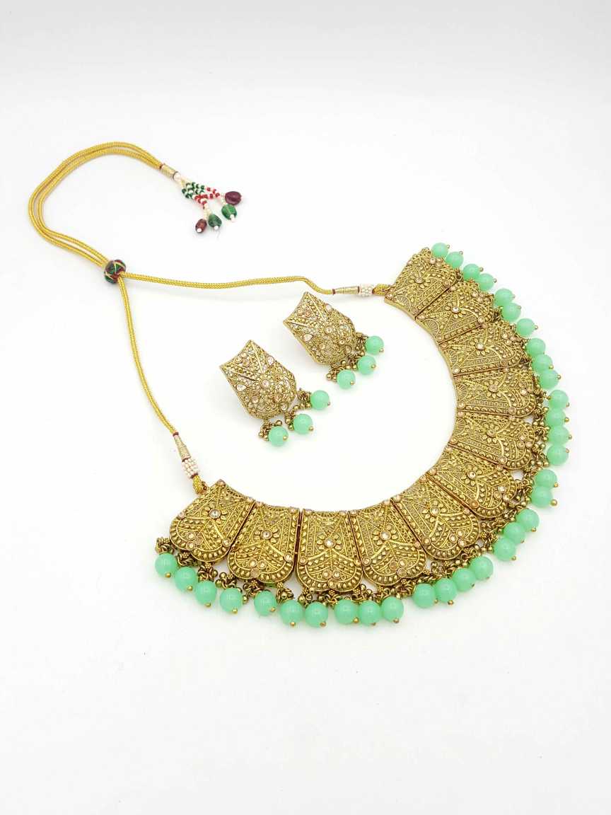 checkered_polki-necklace_earring-NLCK19280GMDG