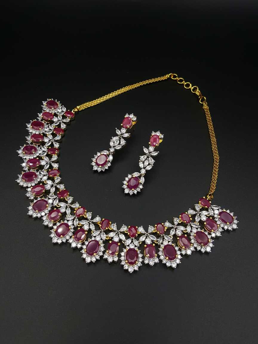 cz_diamond-necklace_earring-NLCZ17822RBTT