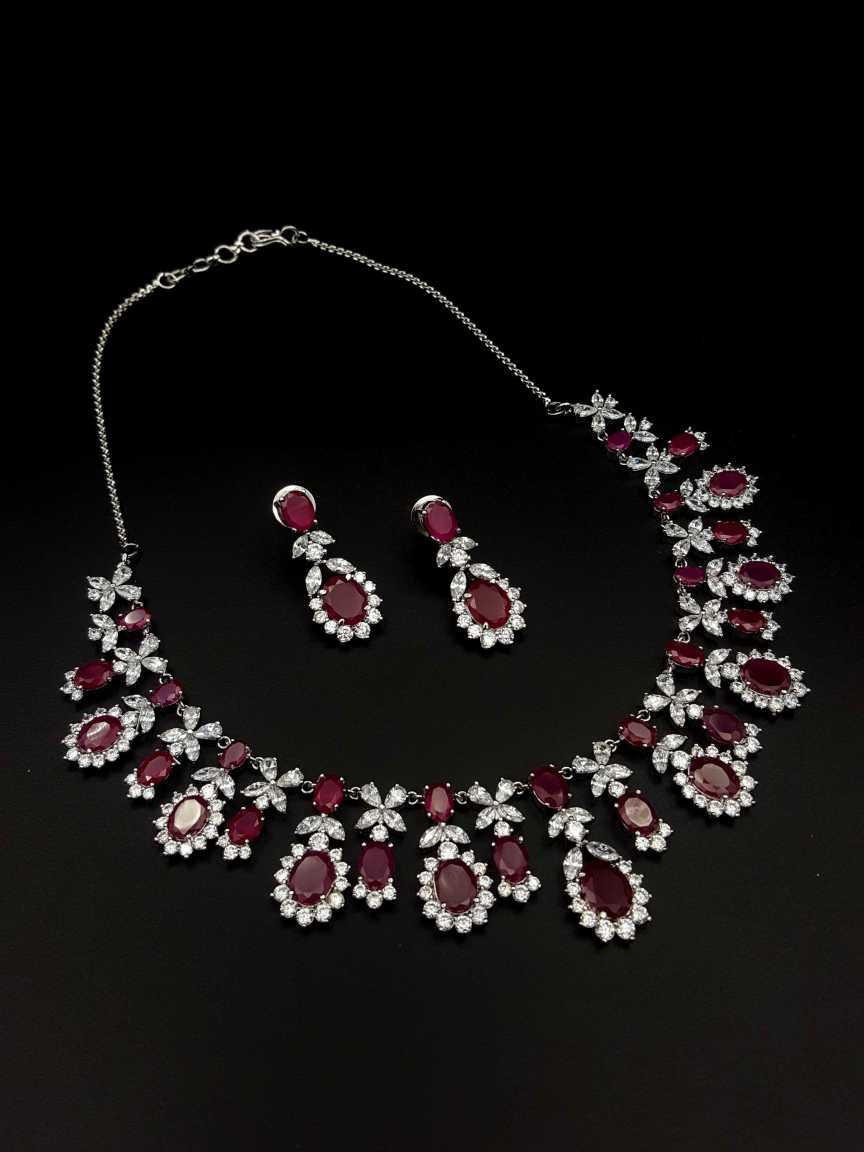 cz_diamond-necklace_earring-NLCZ18642RBRH
