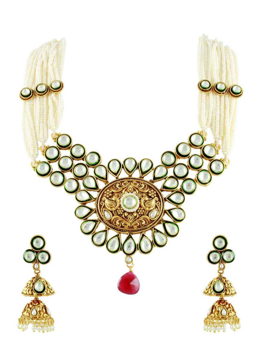 kundan-necklace_earring-NLKU10668RNHG